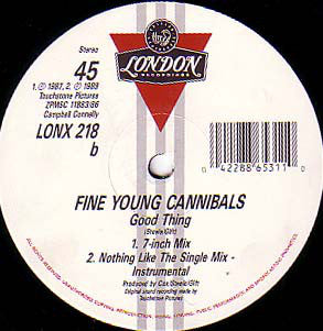 Fine Young Cannibals : Good Thing (12", Single)