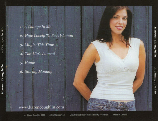 Karen Coughlin : A Change In Me (CD)