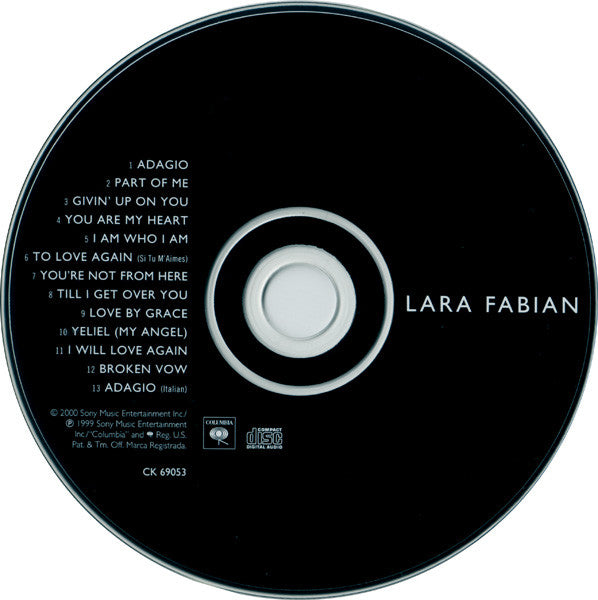 Lara Fabian : Lara Fabian (CD, Album, Son)