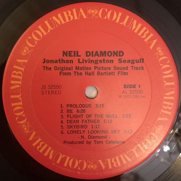 Neil Diamond : Jonathan Livingston Seagull (Original Motion Picture Sound Track) (LP, Album, Pit)