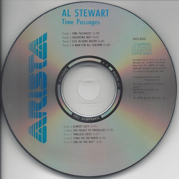 Al Stewart : Time Passages (CD, Album, RE, RM)