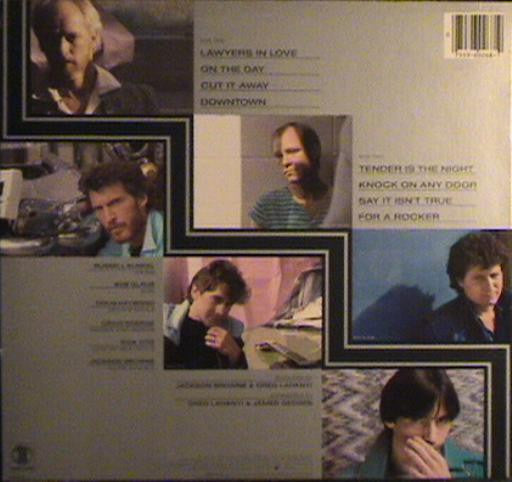 Jackson Browne : Lawyers In Love (LP, Album, Spe)