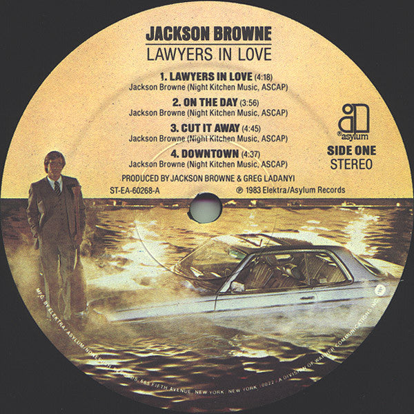 Jackson Browne : Lawyers In Love (LP, Album, Spe)