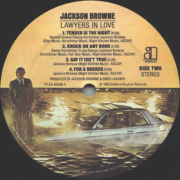 Jackson Browne : Lawyers In Love (LP, Album, Spe)
