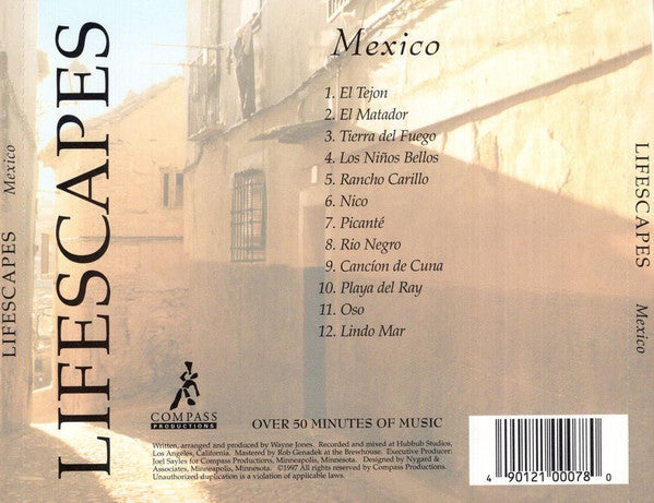 Wayne Jones (2) : Mexico (CD, Album)