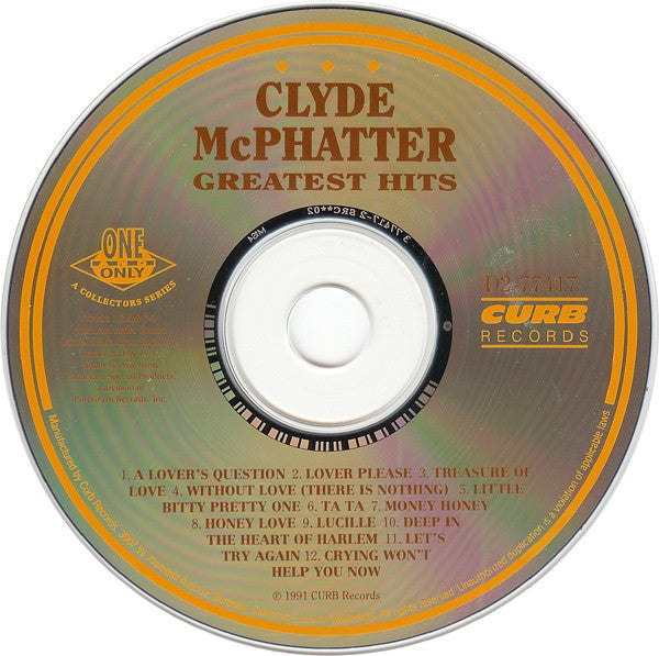 Clyde McPhatter : Greatest Hits (CD, Comp)