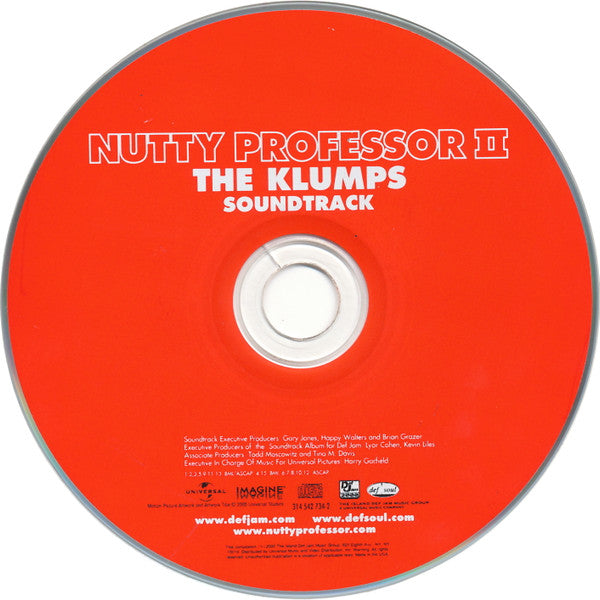 Various : Nutty Professor II: The Klumps - Soundtrack (CD, Comp)