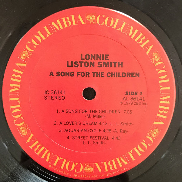 Lonnie Liston Smith : A Song For The Children (LP, Album, San)
