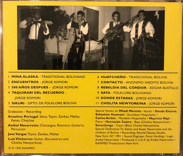 Grupo Cumbre : Integracion Andina (CD, M/Print)