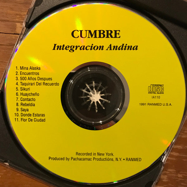 Grupo Cumbre : Integracion Andina (CD, M/Print)
