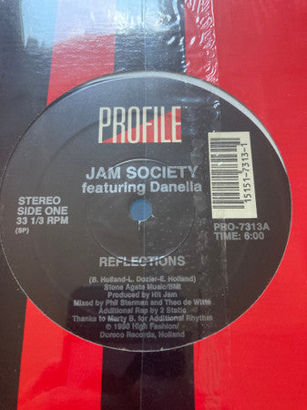 Jam Society : Reflections / Supreme Surprise (12")