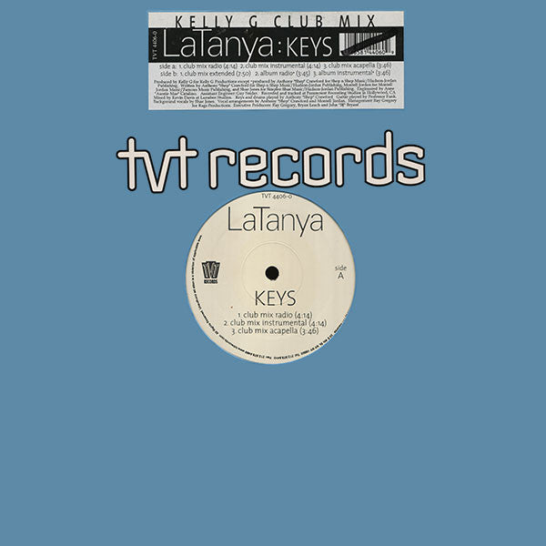 LaTanya : Keys (Kelly G Club Mix) (12")