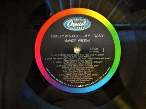 Nancy Wilson : Hollywood - My Way (LP, Album, Mono)