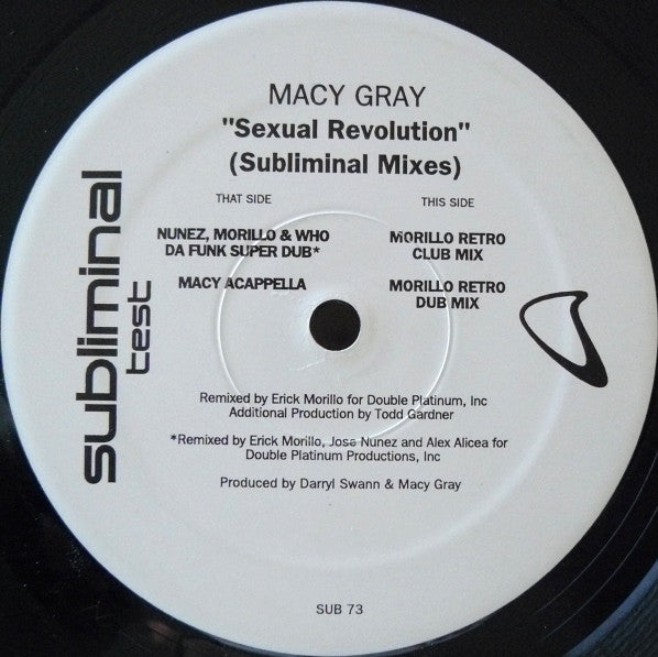 Macy Gray : Sexual Revolution (Subliminal Mixes) (12", TP)