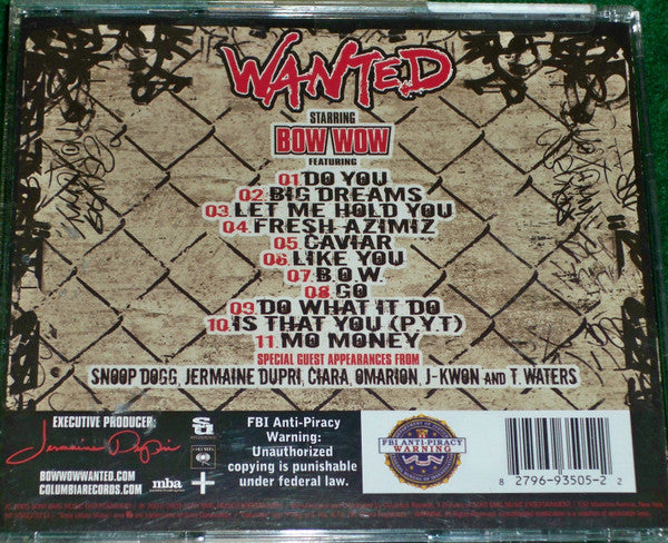 Bow Wow : Wanted (CD, Album)