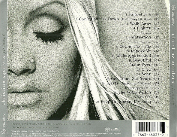 Christina Aguilera : Stripped (CD, Album)