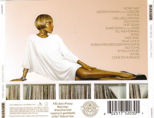 Mary J. Blige : Growing Pains (CD, Album)