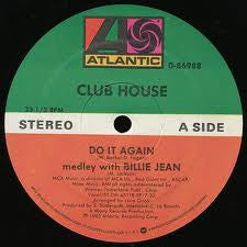 Club House : Do It Again Medley With Billie Jean (12", Promo)