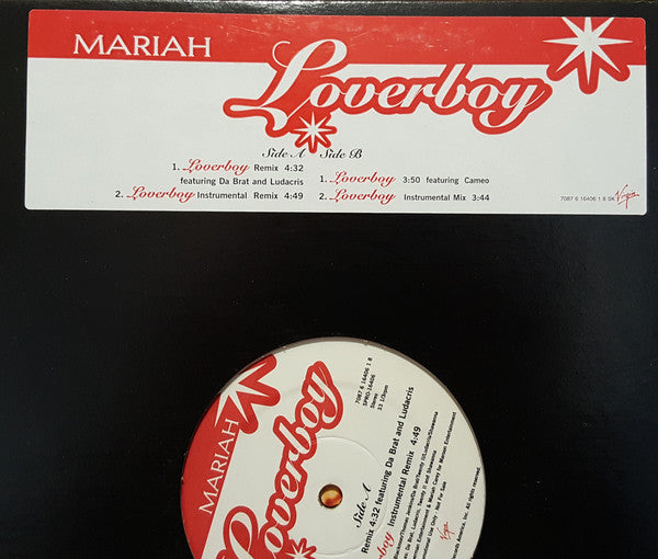 Mariah Carey : Loverboy (12", Promo)