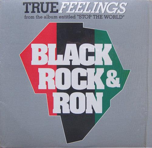 Black Rock & Ron : True Feelings (12", Promo)