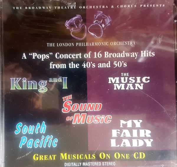The Broadway Theatre Orchestra & Chorus : 16 Broadway Hits From The 60's & 70's (CD)