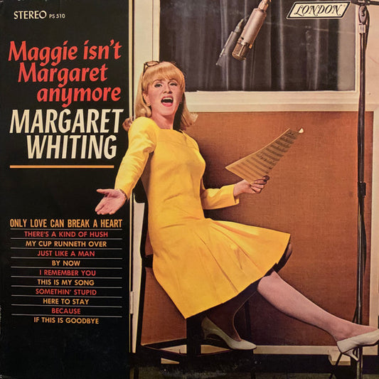 Margaret Whiting : Maggie Isn't Margaret Anymore (LP, Album)