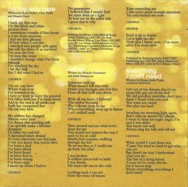 Clay Aiken : On My Way Here (CD, Album)