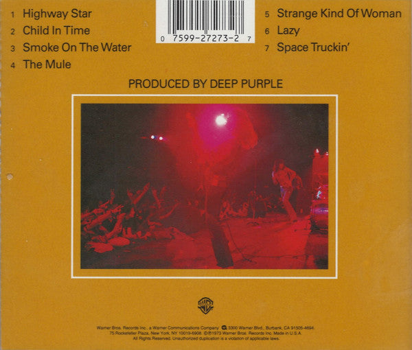 Deep Purple : Made In Japan (CD, Album, RE)