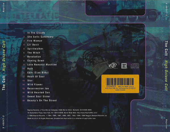 The Cult : High Octane Cult (The Ultimate Collection 1984 - 1995) (CD, Comp, Club)