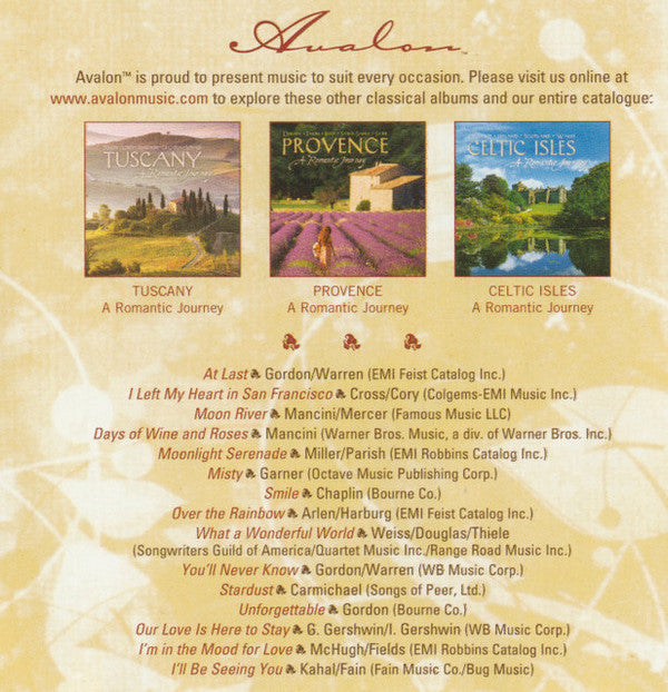 Moscow Festival Orchestra : Napa Valley - A Romantic Journey (CD, Album)