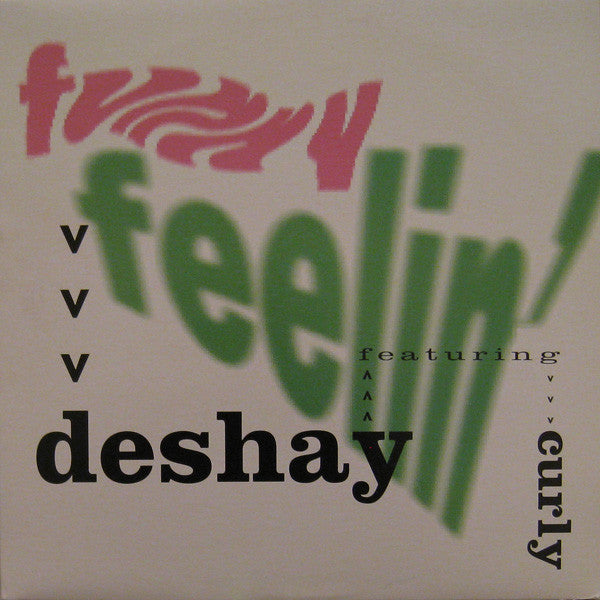 DeShay Featuring Curly (7) : Funny Feelin' (12", Single, Promo)