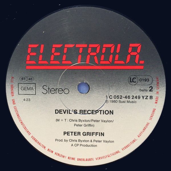 Peter Griffin : Step By Step (12", Maxi)