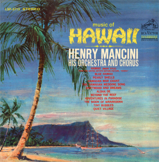 Henry Mancini And His Orchestra And Chorus : Music Of Hawaii (LP, Album, Hol)