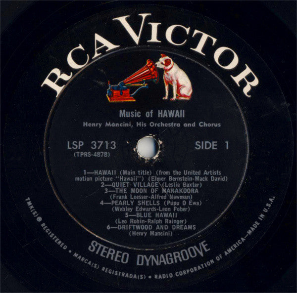 Henry Mancini And His Orchestra And Chorus : Music Of Hawaii (LP, Album, Hol)