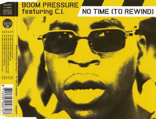 Boom Pressure : No Time (To Rewind) (CD, Maxi)
