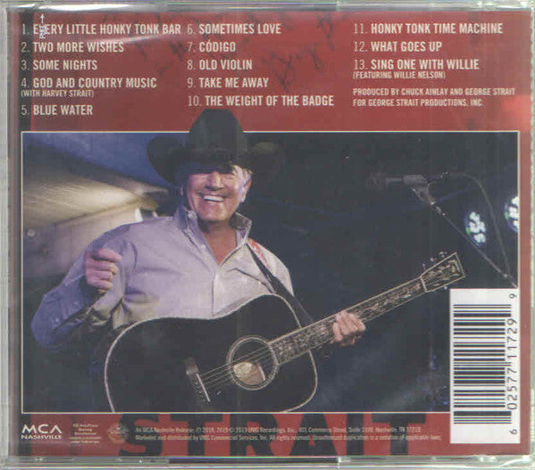 George Strait : Honky Tonk Time Machine (CD, Album)