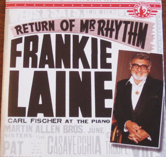 Frankie Laine : Return Of Mr. Rhythm (CD, Album)