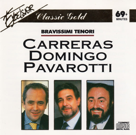 José Carreras, Placido Domingo, Luciano Pavarotti : Bravissimi Tenori (CD, Comp)