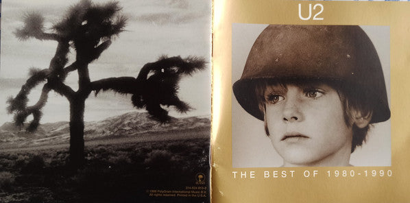 U2 : The Best Of 1980-1990 (CD, Comp)