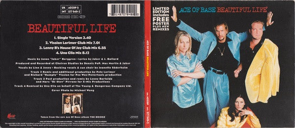 Ace Of Base : Beautiful Life (Remixes) (CD, Maxi, Ltd, Dig)