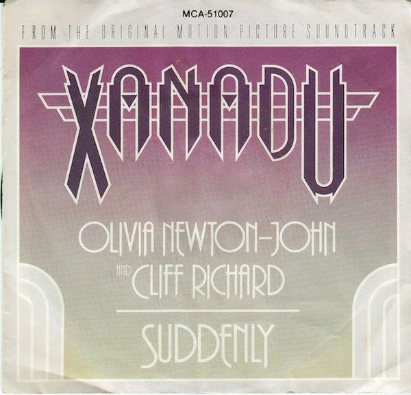 Olivia Newton-John And Cliff Richard : Suddenly / You Made Me Love You (7", Single, Pin)