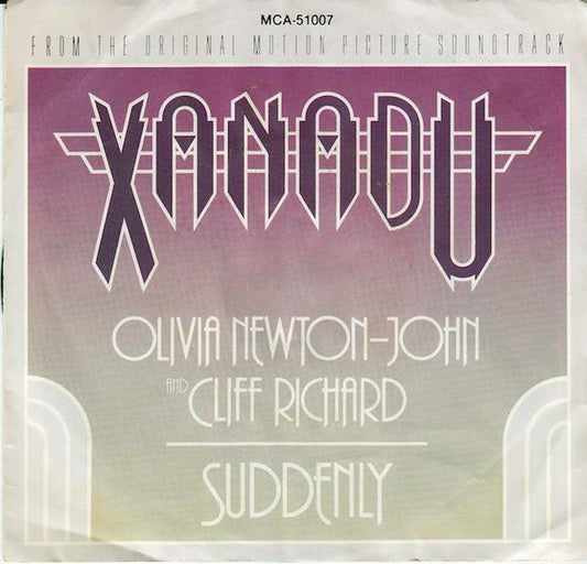 Olivia Newton-John And Cliff Richard : Suddenly / You Made Me Love You (7", Single, Pin)