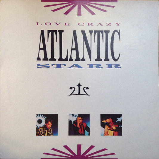 Atlantic Starr : Love Crazy (12", Promo)