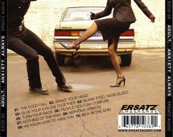 ADULT. : Anxiety Always (CD, Album)
