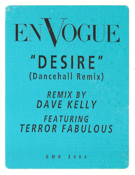 En Vogue : Desire (Dancehall Remix) (12", Promo)