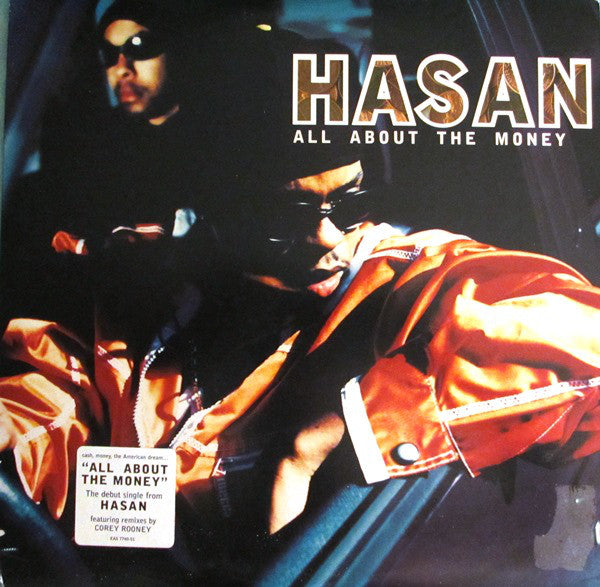 Hasan : All About The Money (12", Promo, Gre)