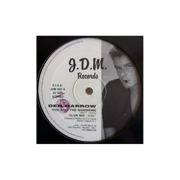 Den Harrow : You And The Sunshine (12")