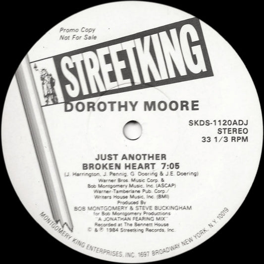 Dorothy Moore : Just Another Broken Heart (12", Promo)