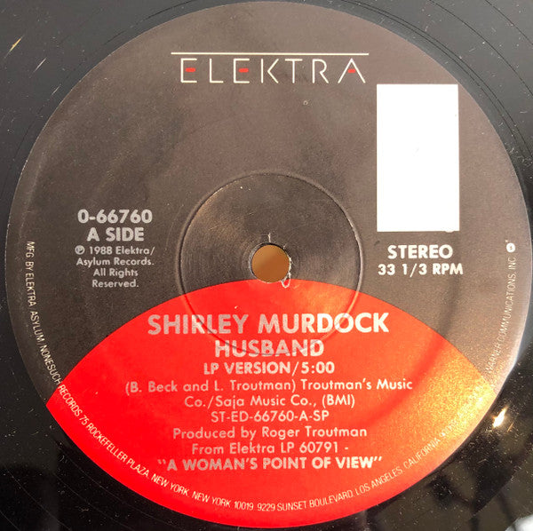 Shirley Murdock : Husband (12")