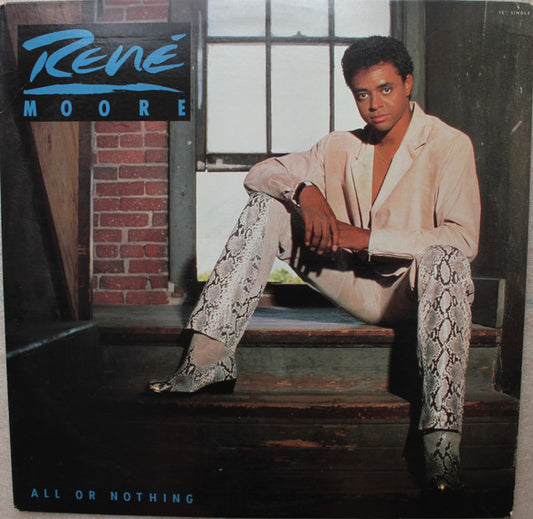 René Moore : All Or Nothing (12", Promo)